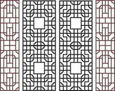 Separator Screen Patterns Collection Free Vector File