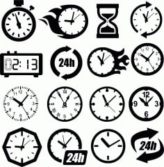 Set of Clock CDR Vectors File