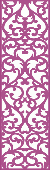Set of Wrought Seamless Screen Pattern Free CDR File
