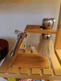 Shaving Kit and Brush Holder CDR File