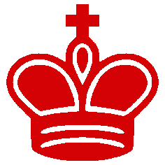 Silueta Red Crown Vector SVG File