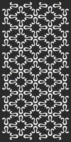 Simple Abstract Black And White Pattern Free CDR Vectors File