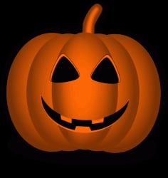 Smile Halloween Pumpkin Vector SVG File