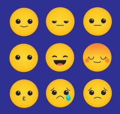 Smiley Emoji Face Free Vector File
