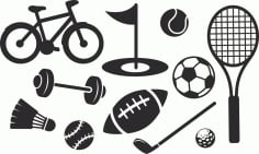 Sports Vector Set CDR File