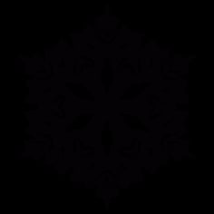 Star Snowflake Vector SVG File