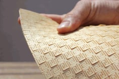 Super flexible plywood living hinge pattern Laser Cut DXF File