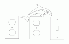 Switch Plates Free DXF Vectors File