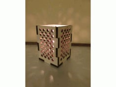 Table Lamp 70x70x80 DXF File