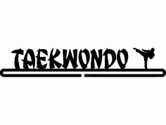 Taekwondo Boy DXF File