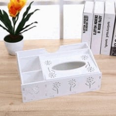 Tissue Box at the dressing table for Laser Cut CNC DXF File