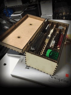 Tool Box for Laser Cutting CDR File