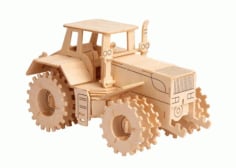 Tractor Vector CNC router and laser cut Free CDR Vectors File
