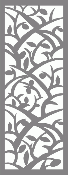 Tree Branches Living Room Screen Patterns Free Vector File