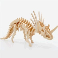 Triceratops Laser Cut DXF File