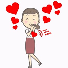 Valentine In Love Vector SVG File