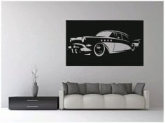Vintage Car Wall Decor ideas for bedroom CDR File