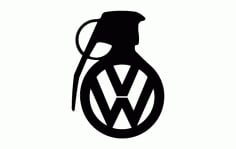 Volkswagen Grenade Free Vector DXF File