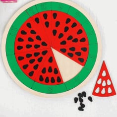 Watermelon Math Game Educational Toy For Kids CDR File