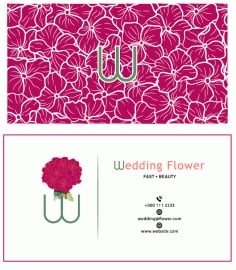 Wedding Card Template Botanical Petals Sketch Handdrawn Classic Illustrator Vector File
