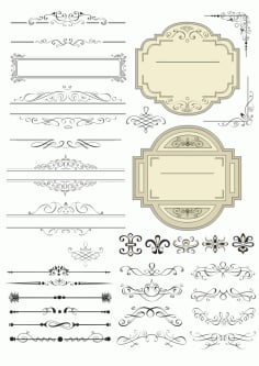 Wedding Card Vector Design CDR File