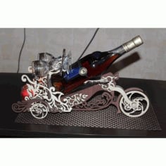 Wine Cycle 3D Puzzle Free Vector CDR File