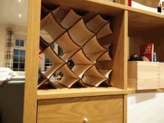 Wine Rack for Ikea Kallax DXF File