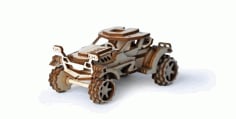 Wooden Car Toy Laser Cut Template CDR File