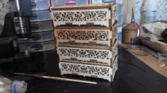 Wooden Casket Box CDR File