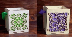 Wooden Decorative Gift Box Template Laser Cut CDR File