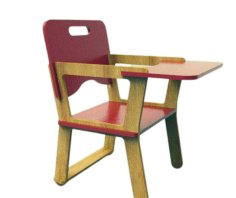 Wooden Doll Chair Kids Study Chair 6mm CDR File for Laser Cutting