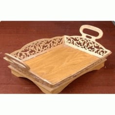 Wooden Kitchen Tray CDR File