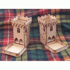 Wooden Mini Castle CDR File
