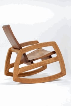 Wooden Swing Chair Laser Cut DXF File