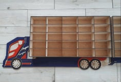 Wooden Toy Truck Plans Laser Cutting CDR File