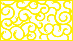 Yellow Grill Design CDR Vectors File